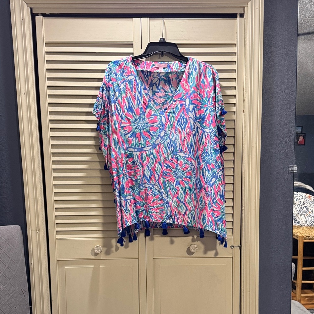 Lilly Pulitzer caftan top